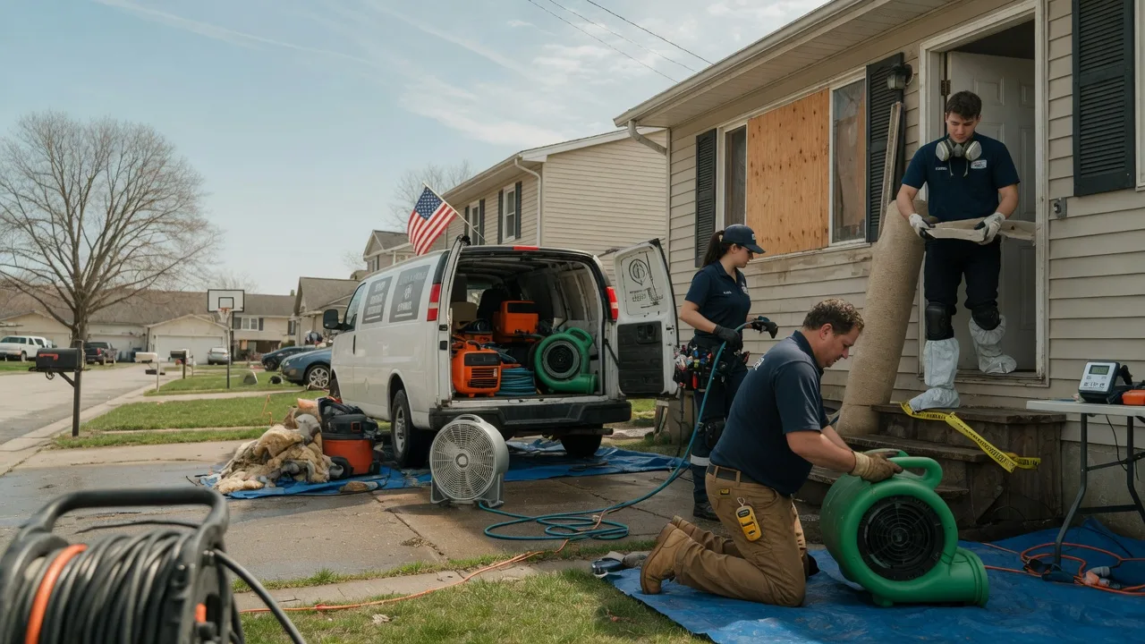 Water Damage Restoration in Gladewater, TX near me